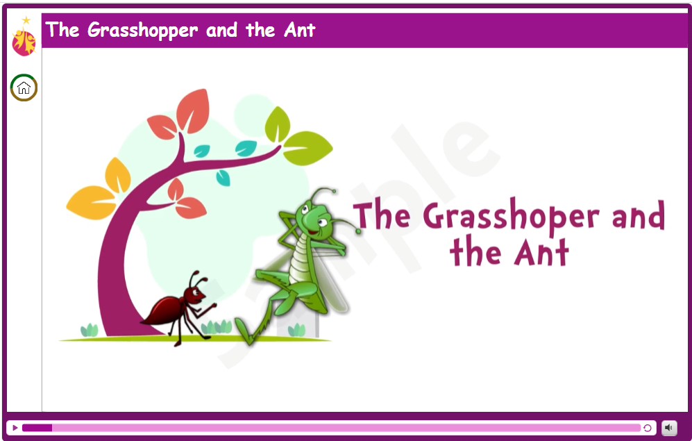 The Grasshopper and The Ant cover